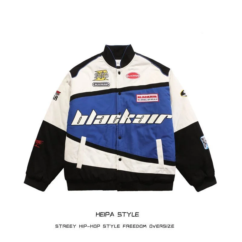Baseball Suit Racing Suit Coat For Men And Women New Outerwear Motorcycle Jacket Baseball Suit Vintage Oversize Design Hiphop
Baseball Suit Racing Suit Coat For Men And Women New Outerwear Motorcycle Jacket Baseball Suit Vintage Oversize Design Hiphop