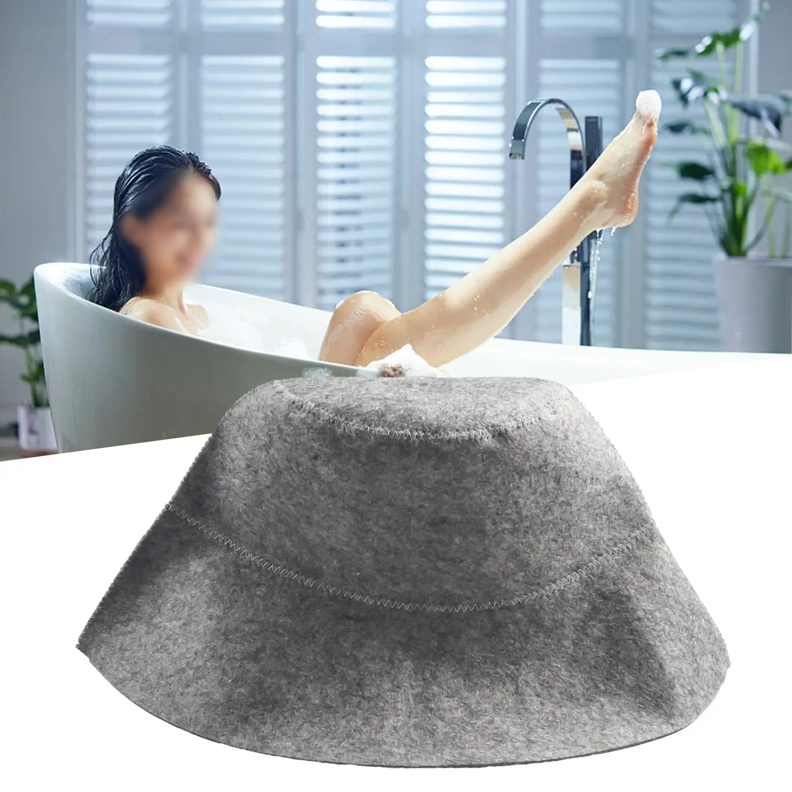 Druable Felt Bathing Cap Headscarf Russian Cap Sauna Hat Cap Skin-friendly Wool For Bath House Head Protection
Druable Felt Bathing Cap Headscarf Russian Cap Sauna Hat Cap Skin-friendly Wool For Bath House Head Protection
