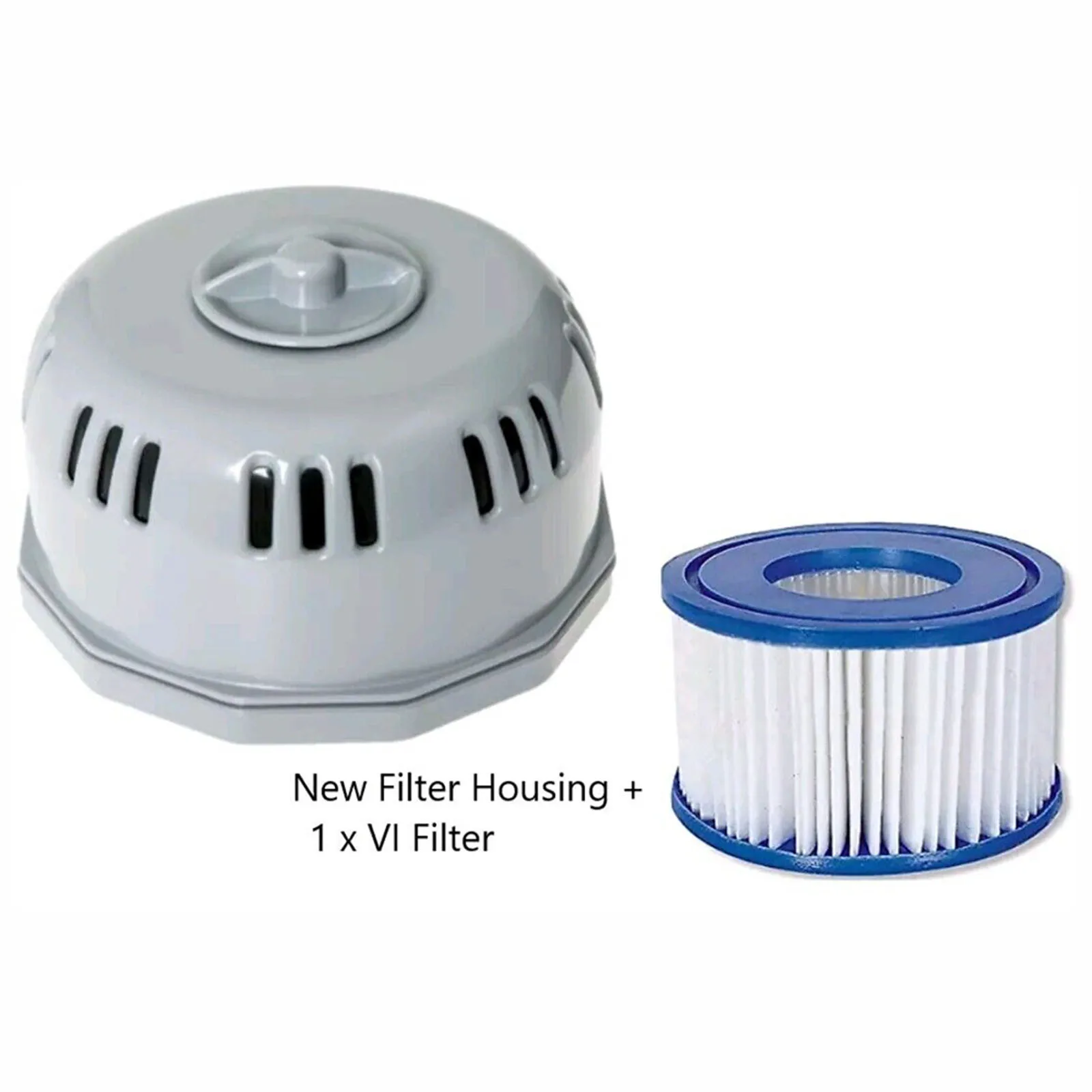 Filter With Filter Holder For Coleman SaluSpa For Lay-Z-Spa For InteX For Lay-Z Spa VIIntex VI Filter Housing Swimming Pool
Filter With Filter Holder For Coleman SaluSpa For Lay-Z-Spa For InteX For Lay-Z Spa VIIntex VI Filter Housing Swimming Pool