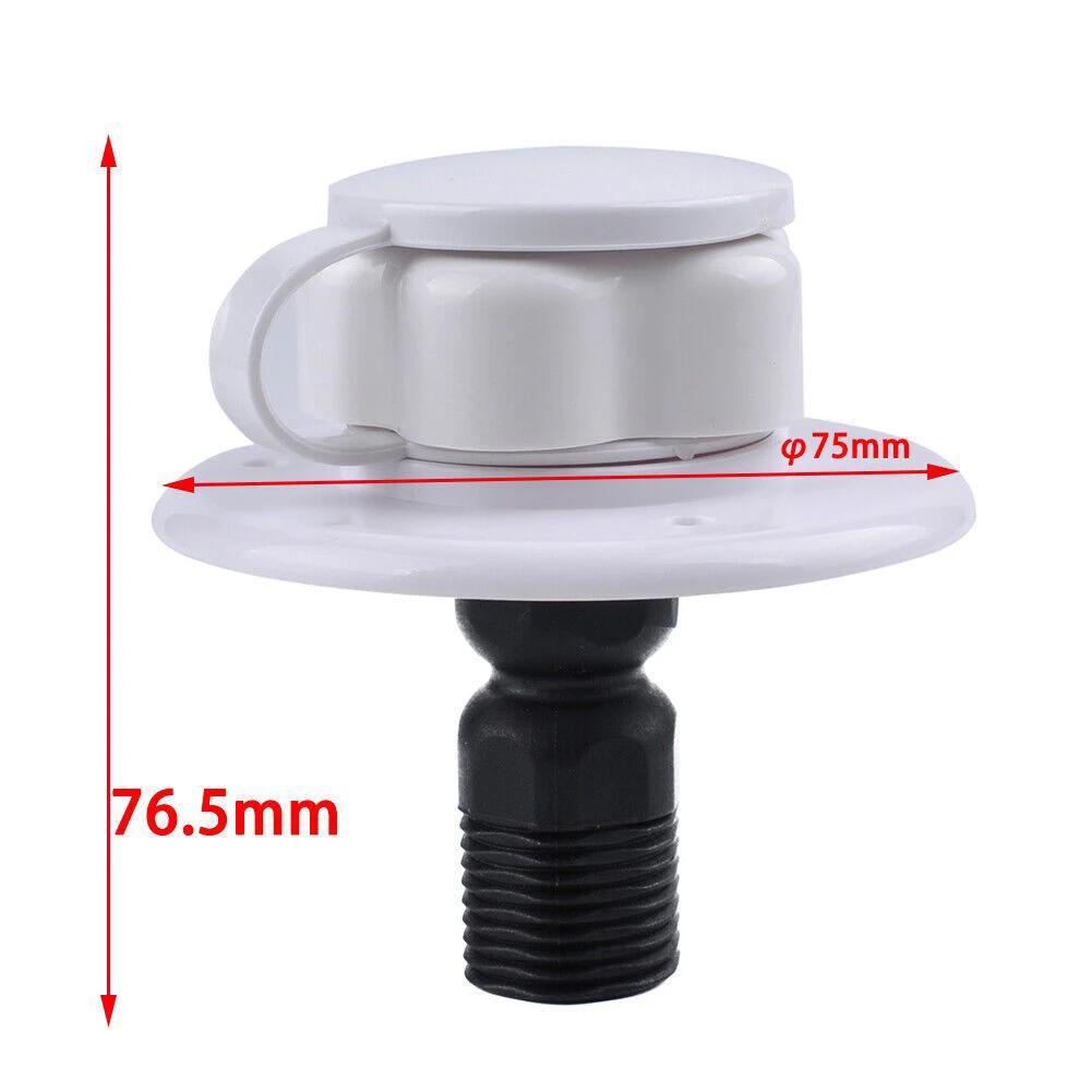 Durable RV City Water Inlet with Check Valve Check Valve Flange Hose Connector UV Stabilized Plastic (80 characters)
Durable RV City Water Inlet with Check Valve Check Valve Flange Hose Connector UV Stabilized Plastic (80 characters)