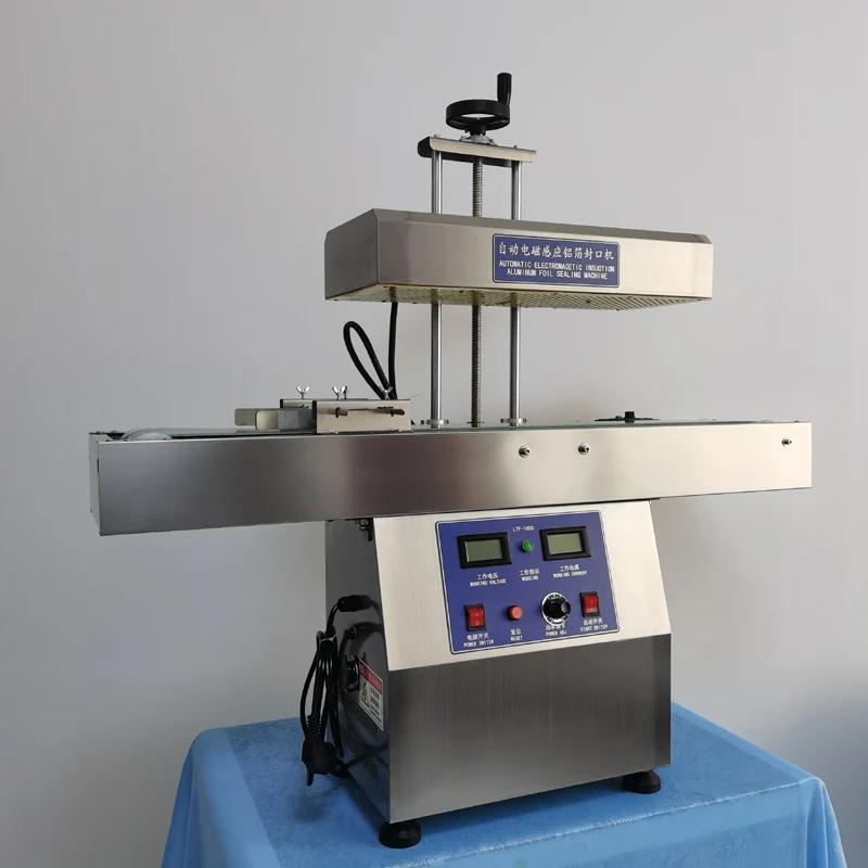 New Product Aluminum Foil Lid Sealing Machine Plastic Bottle Cap Induction Sealing Machine 50-130mm
New Product Aluminum Foil Lid Sealing Machine Plastic Bottle Cap Induction Sealing Machine 50-130mm