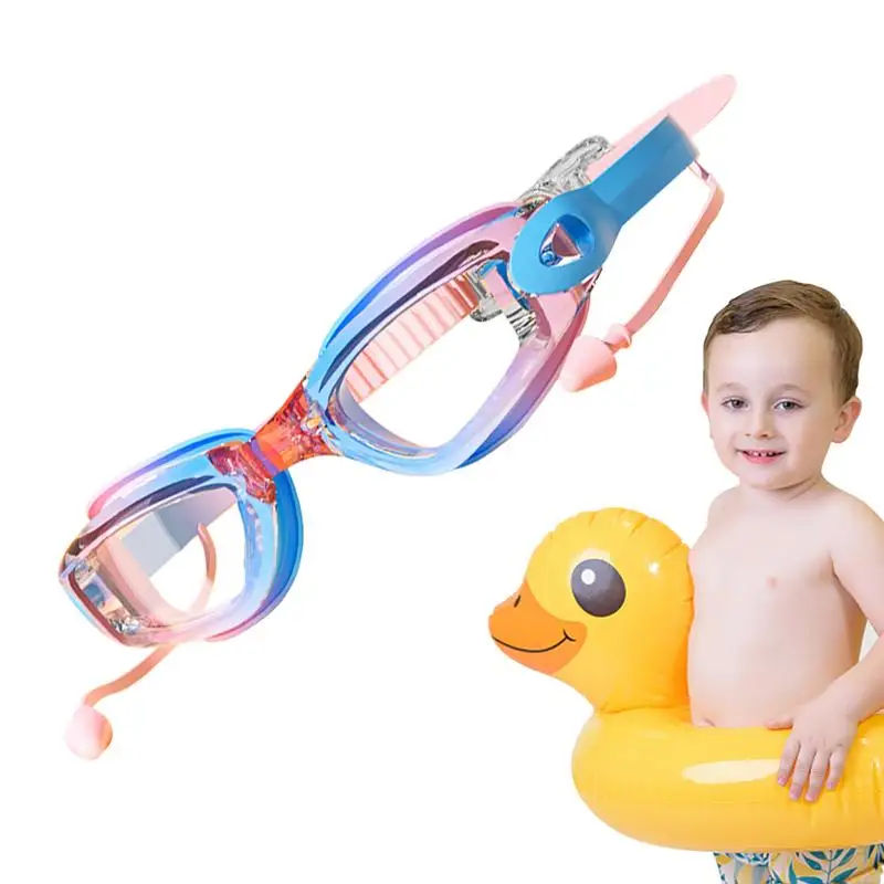 

Kids Swimming Goggles Swim Goggles Anti Fog Comfortable Strap 100 UV Protection Clear Vision No Leaking Youth Swim Goggles