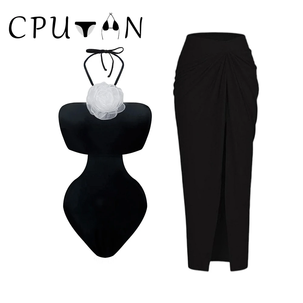 CPUTAN 2023 сексуальный 3D Цветочный Цельный купальник, юбка, Женский черный купальник, пляжный комплект бикини для девочек, купальный костюм с вырезами, платье
CPUTAN 2023 сексуальный 3D Цветочный Цельный купальник, юбка, Женский черный купальник, пляжный комплект бикини для девочек, купальный костюм с вырезами, платье