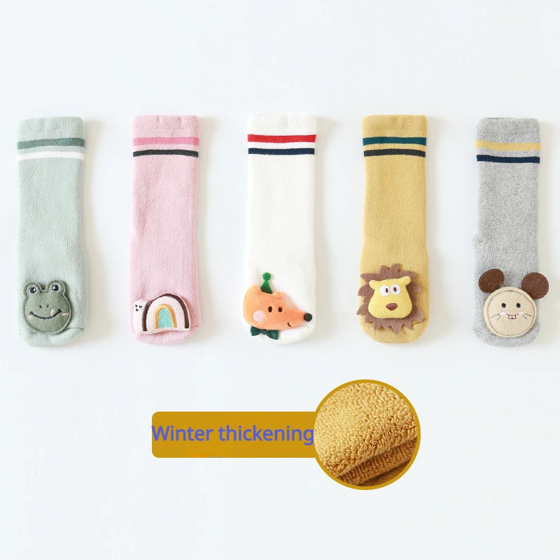 3D Cartoon Animal Lion Baby Long Socks Knee Length Boys Girls Baby Non Slip and Warm Baby Anti-slip Socks Fox Floor Socks 0-3 Y
3D Cartoon Animal Lion Baby Long Socks Knee Length Boys Girls Baby Non Slip and Warm Baby Anti-slip Socks Fox Floor Socks 0-3 Y