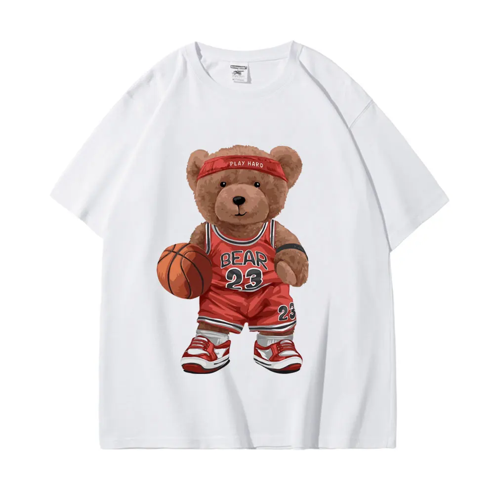 A Bear Who Likes To Play Basketball Print T Shirt Unisex Fashion Hip Hop Oversized T-shirt Summer Gifts for Boyfriends T Shirts
A Bear Who Likes To Play Basketball Print T Shirt Unisex Fashion Hip Hop Oversized T-shirt Summer Gifts for Boyfriends T Shirts