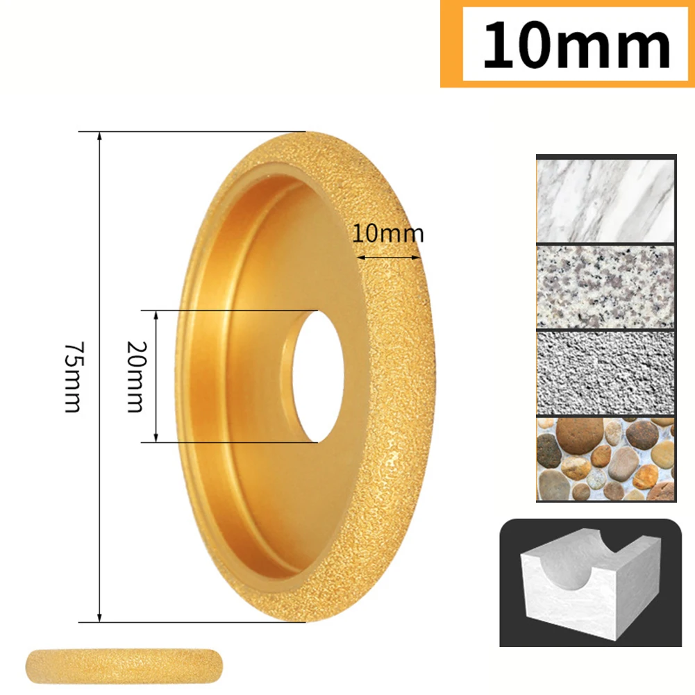 1Pcs 75mm Stone Edging Wheel Diamond Grinding Head Angle Grinder Granite Marble Tile Edging Wheel Roman Column Grinding Wheel
1Pcs 75mm Stone Edging Wheel Diamond Grinding Head Angle Grinder Granite Marble Tile Edging Wheel Roman Column Grinding Wheel
