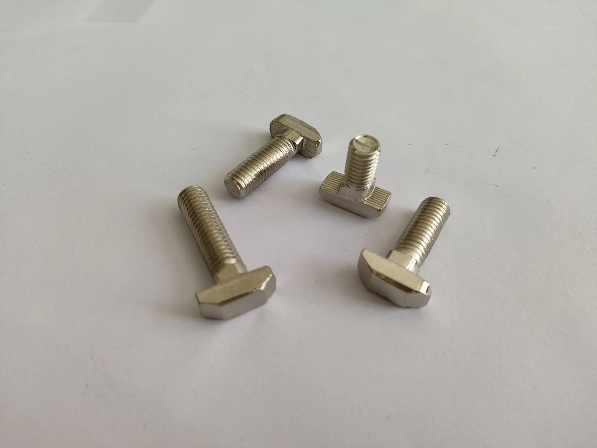 20pcs 4040 Series M8 Hammer Head T Bolt Screw Nickel Plated For 4040 Aluminum Profile T-slot M8*16/20/25/30/35/40/45mm
20pcs 4040 Series M8 Hammer Head T Bolt Screw Nickel Plated For 4040 Aluminum Profile T-slot M8*16/20/25/30/35/40/45mm