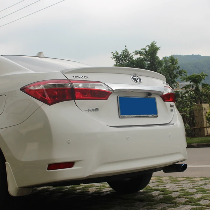 For Toyota Corolla 2014 2015 2016 2017 ABS Plastic Unpainted Primer Tail Trunk Lip Wing Rear Spoiler Decoration
For Toyota Corolla 2014 2015 2016 2017 ABS Plastic Unpainted Primer Tail Trunk Lip Wing Rear Spoiler Decoration