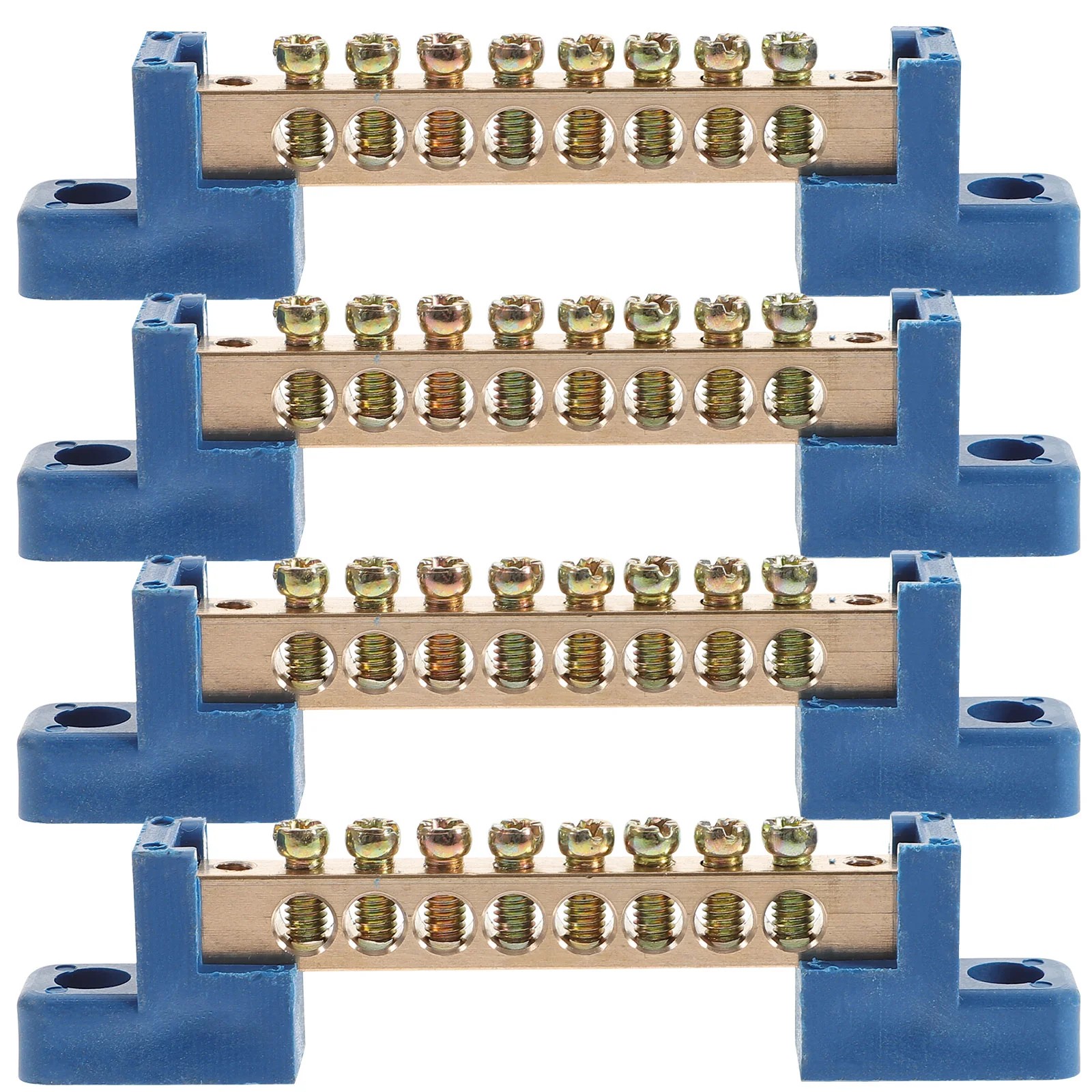Copper Terminal Block Connector Bar Car Strips Distribution Ground Bus for Auto Batteries
Copper Terminal Block Connector Bar Car Strips Distribution Ground Bus for Auto Batteries