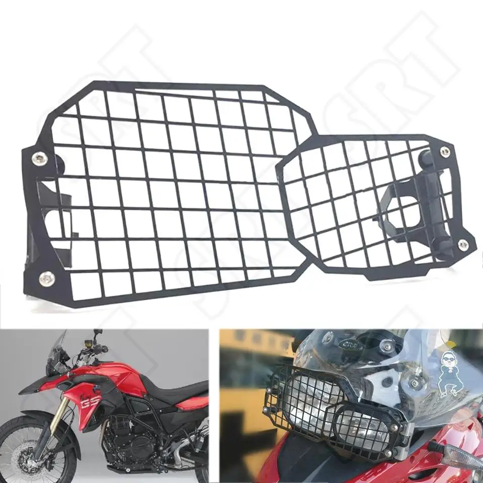 

Fits for BMW F800GS ADV F700GS GS F800 F700 F650GS Twin 2008-2018 Motorcycle Front Headlight Grille Guard Headlamp Shield Cover