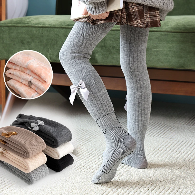 2023 Winter Baby Leggings Girls Fleece Thick Warm Bow Tights for Kids Casual All-match 2 3 4 5 Years Fashion Children Pantyhose
2023 Winter Baby Leggings Girls Fleece Thick Warm Bow Tights for Kids Casual All-match 2 3 4 5 Years Fashion Children Pantyhose
