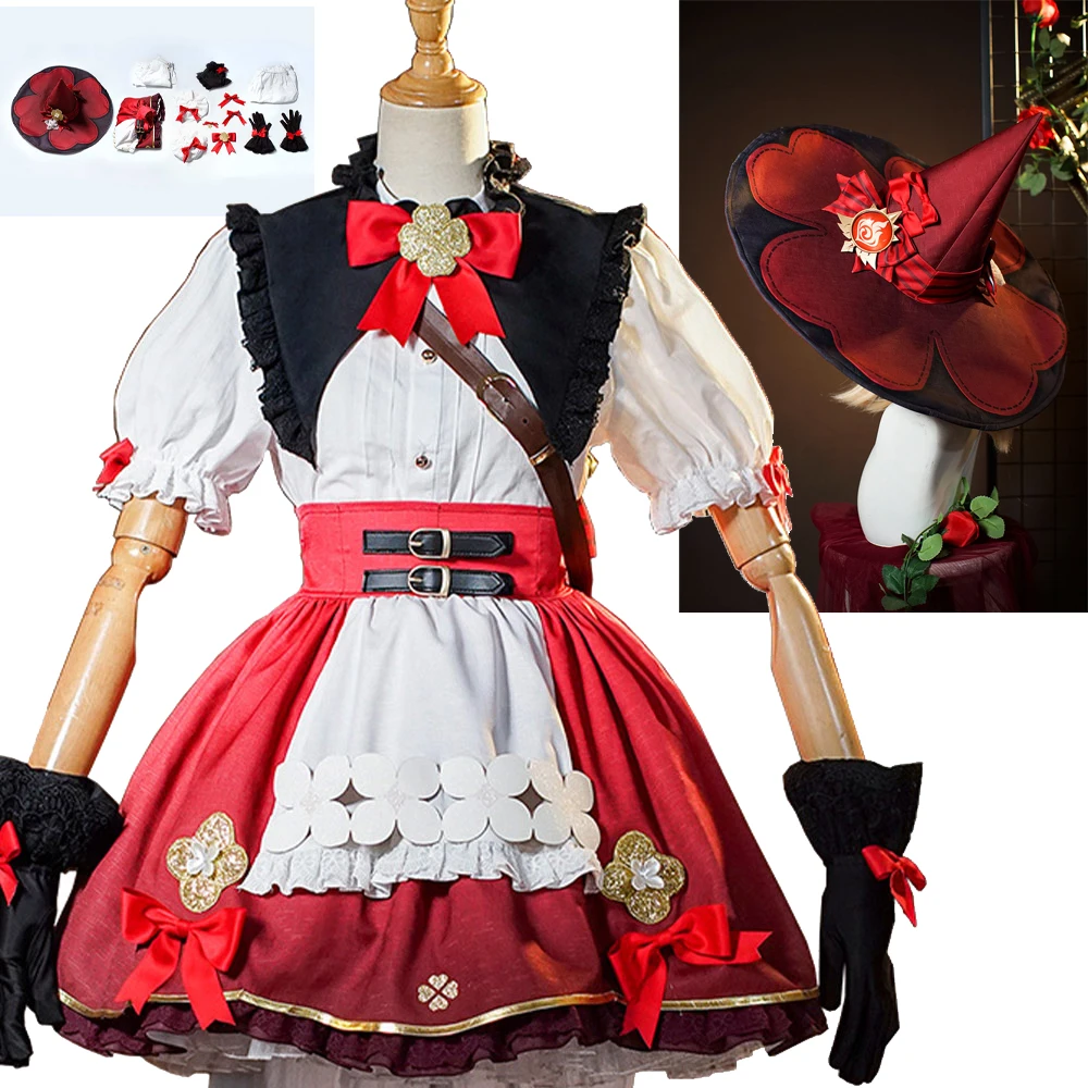 Klee Little Witch Cosplay Lolita Dress Costume Hat Gloves Full Set Game Genshin Impact Outfits Halloween Party Disguise Suit
Klee Little Witch Cosplay Lolita Dress Costume Hat Gloves Full Set Game Genshin Impact Outfits Halloween Party Disguise Suit