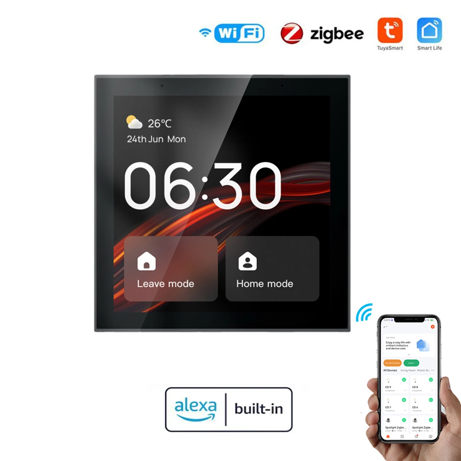 APP Remote Control Multifunctional Inch Multi Function Intelligent Central Control Gateway Panel Remote Control
APP Remote Control Multifunctional Inch Multi Function Intelligent Central Control Gateway Panel Remote Control