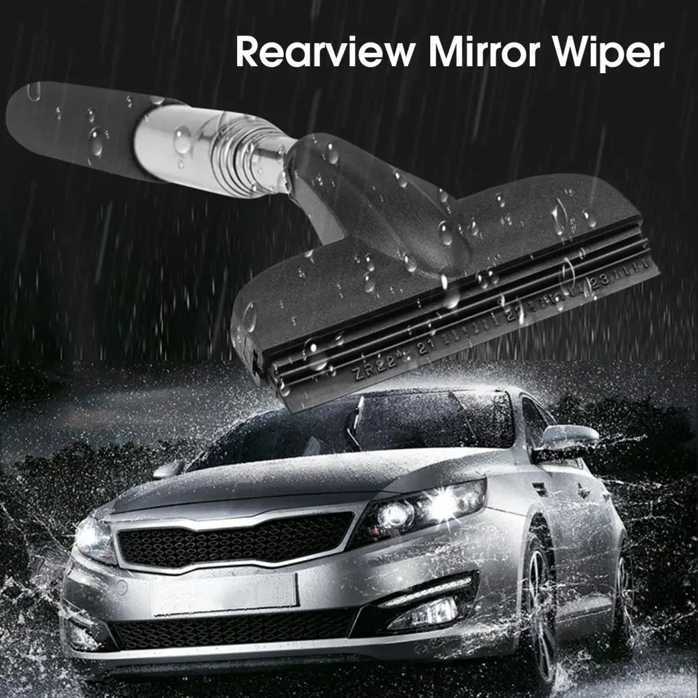 

Effective Without Scratches Efficient Telescopic Rearview Mirror Wiper Stainless Steel Rearview Mirror Wiper for Vehicle