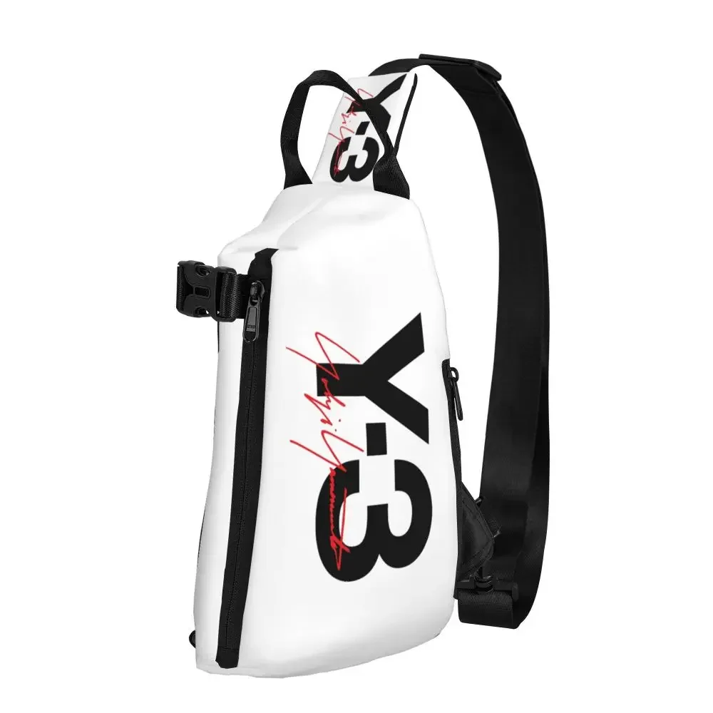 

Customized Yohji Yamamoto Skullies Sling Bag Men Cool Shoulder Chest Crossbody Backpack Cycling Camping Daypack