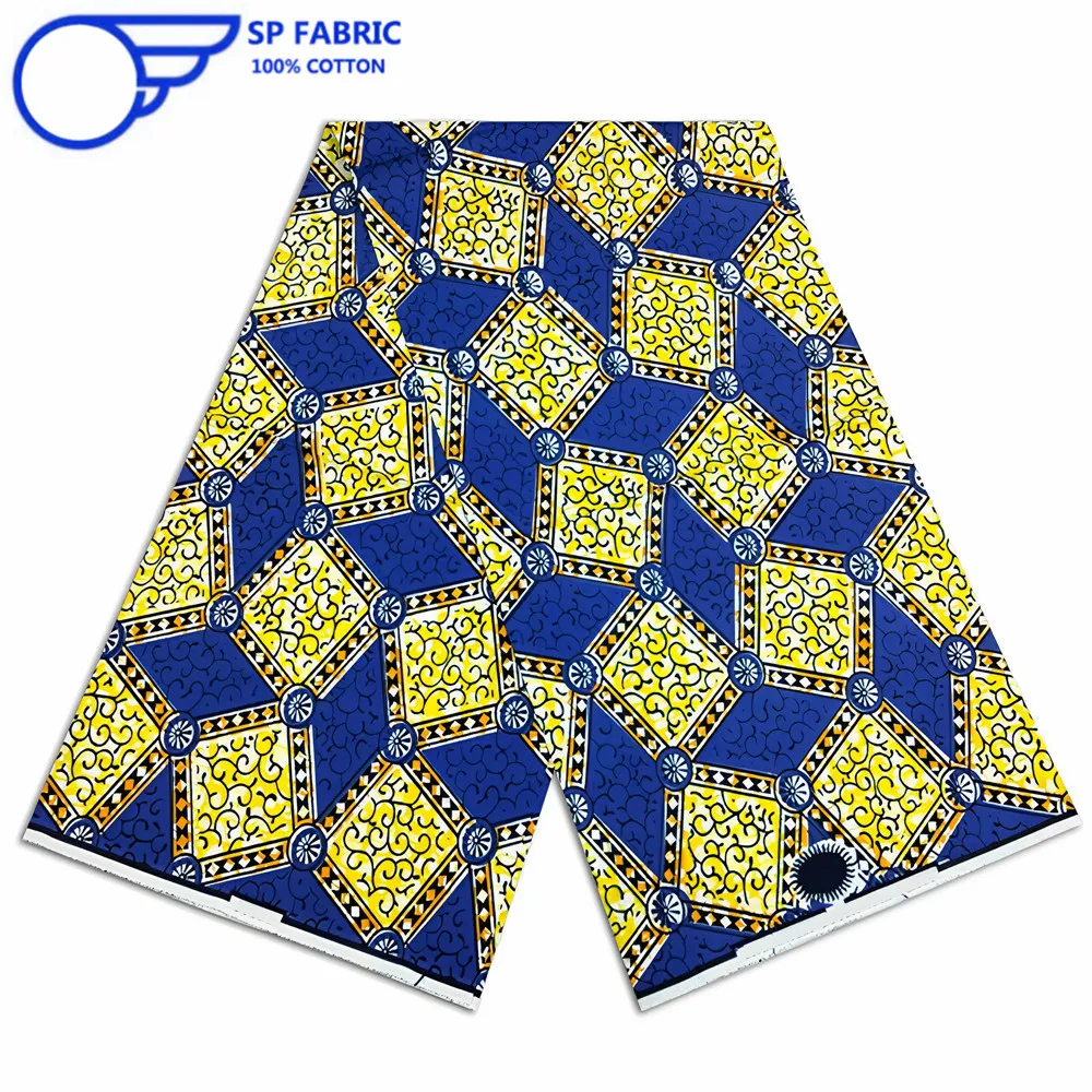 Lastest Genuine Super Hollandais Dutch African Wax Fabric 100% Cotton Original Ankara Block Print Pattern Africa For Sewing LL-6
Lastest Genuine Super Hollandais Dutch African Wax Fabric 100% Cotton Original Ankara Block Print Pattern Africa For Sewing LL-6