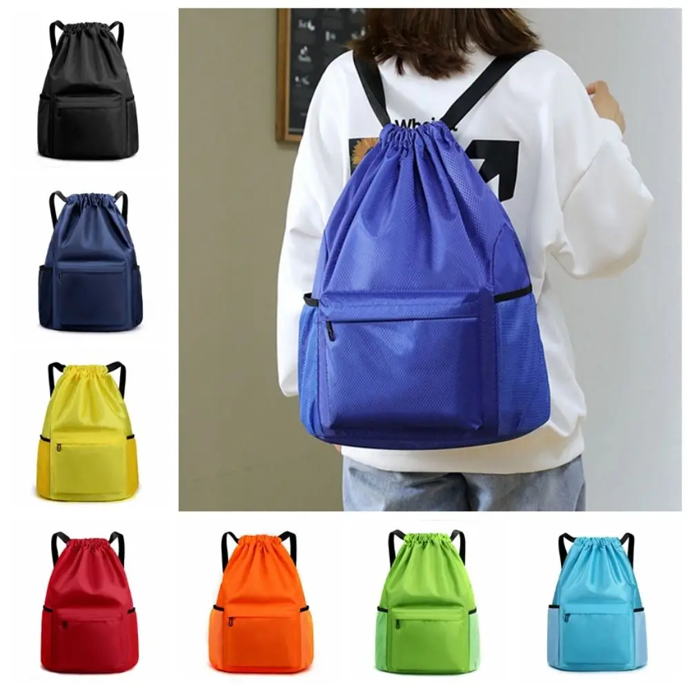 

Large Capacity Dry Wet Separation Drawstring Bag Classified Storage Multifunctional Sports Bag Comfort