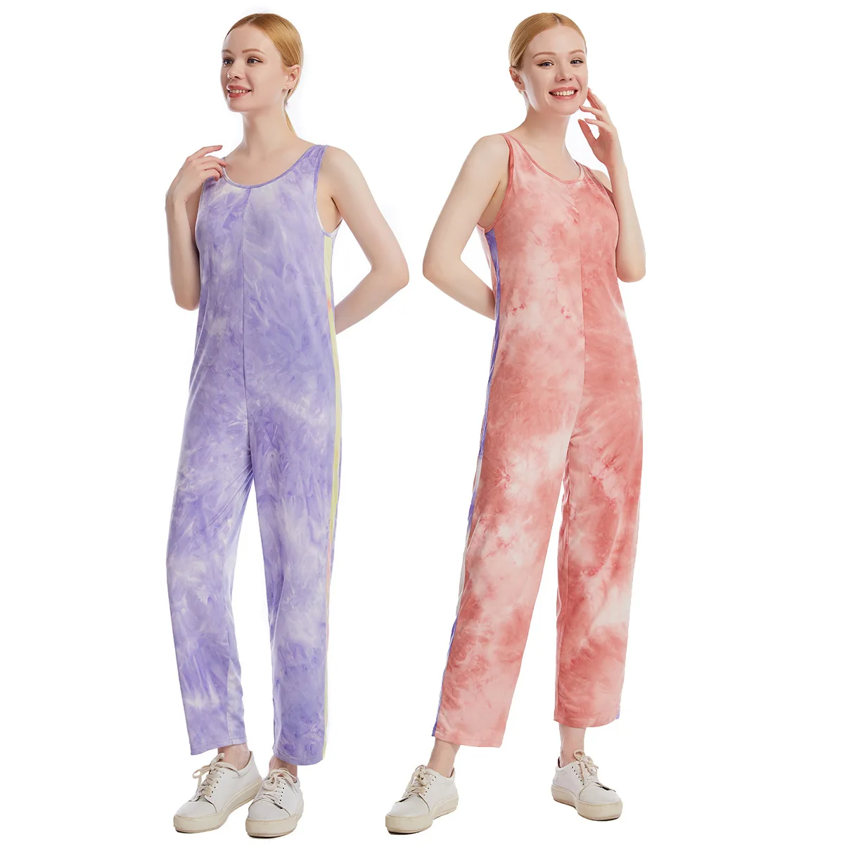 Dyeing Milk Silk Fabric Overalls Knitted High-stretch Jumpsuit Women Clothes Zipper V-neck Suspender Jumpsuits Female 2023 Pink
Dyeing Milk Silk Fabric Overalls Knitted High-stretch Jumpsuit Women Clothes Zipper V-neck Suspender Jumpsuits Female 2023 Pink