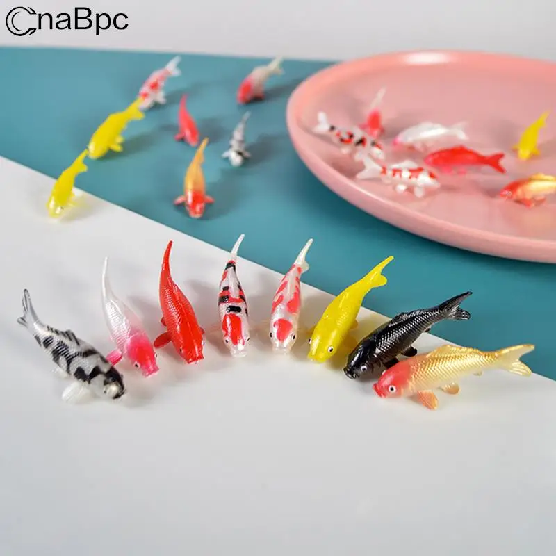 Min Fish Model Simulation Play House Dollhouse Props Miniature Scene DIY Fish Tank Accessories Soft Rubber Simulation Koi
Min Fish Model Simulation Play House Dollhouse Props Miniature Scene DIY Fish Tank Accessories Soft Rubber Simulation Koi
