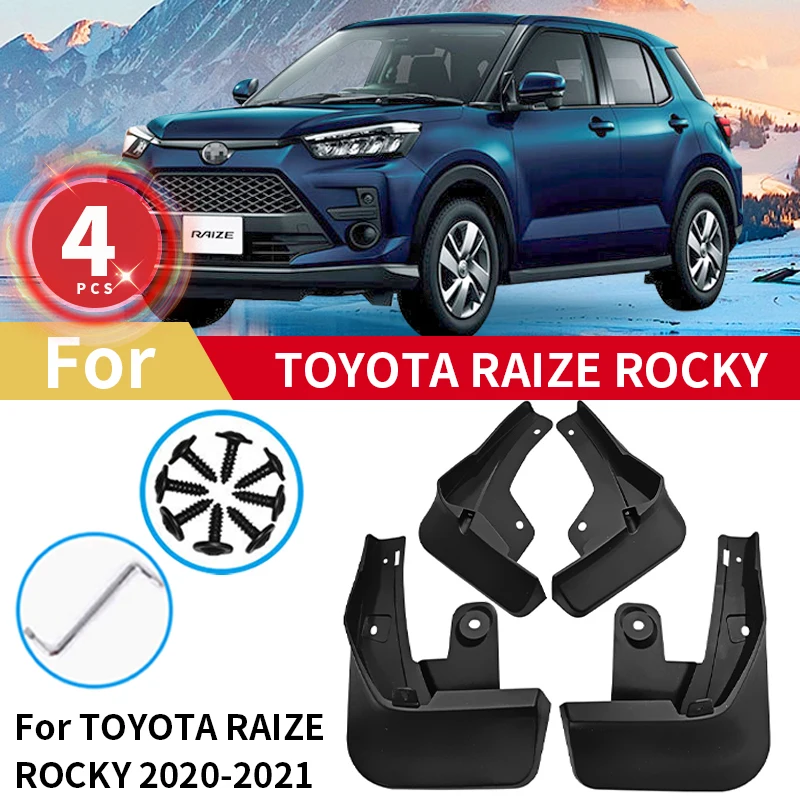 Mudguards For For Toyota Raize Rocky GR 2020 2021 2022 Rear Wheel Mud Flaps Car Accessories Splash Guards Mud Fenders Mudflaps
Mudguards For For Toyota Raize Rocky GR 2020 2021 2022 Rear Wheel Mud Flaps Car Accessories Splash Guards Mud Fenders Mudflaps