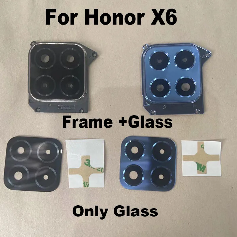 Для задней камеры Huawei Honor X6, стеклянный задний объектив, замена с рамкой, клейкая наклейка, фотография 2022
Для задней камеры Huawei Honor X6, стеклянный задний объектив, замена с рамкой, клейкая наклейка, фотография 2022