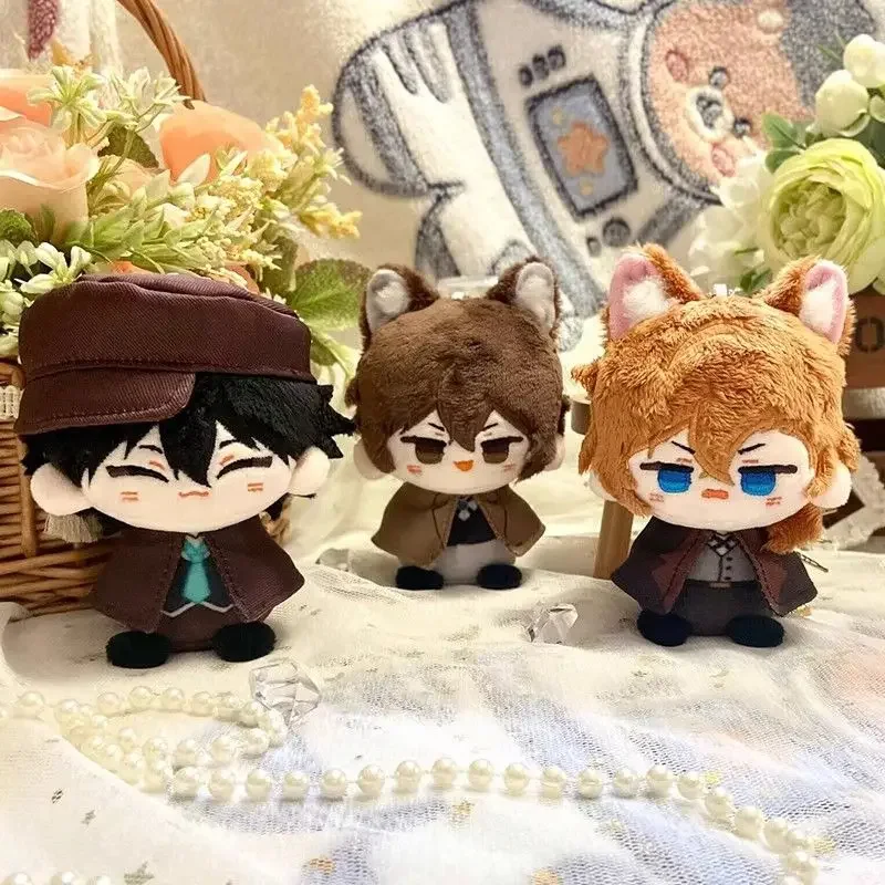 10cm Bungo Stray Dogs Plush Fyodor Dostoevsky Nakahara Chuuya Edogawa Rampo Atsushi Cute Cartoon Dolls Bag Pendant Keychain Gift
10cm Bungo Stray Dogs Plush Fyodor Dostoevsky Nakahara Chuuya Edogawa Rampo Atsushi Cute Cartoon Dolls Bag Pendant Keychain Gift