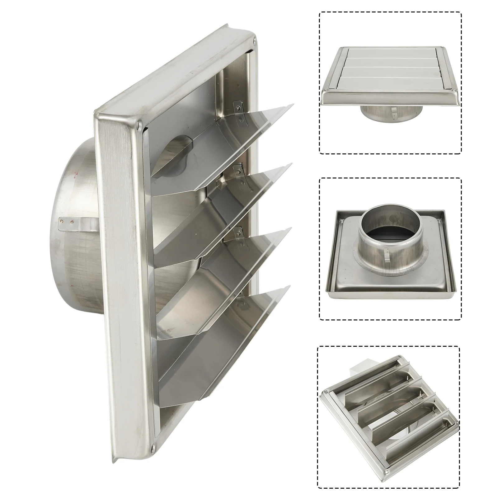 Movable Stainless Steel Vent Air Outlet Wall Ventilation Cap Corrosion-resistant Durable Silver Stainless Steel
Movable Stainless Steel Vent Air Outlet Wall Ventilation Cap Corrosion-resistant Durable Silver Stainless Steel