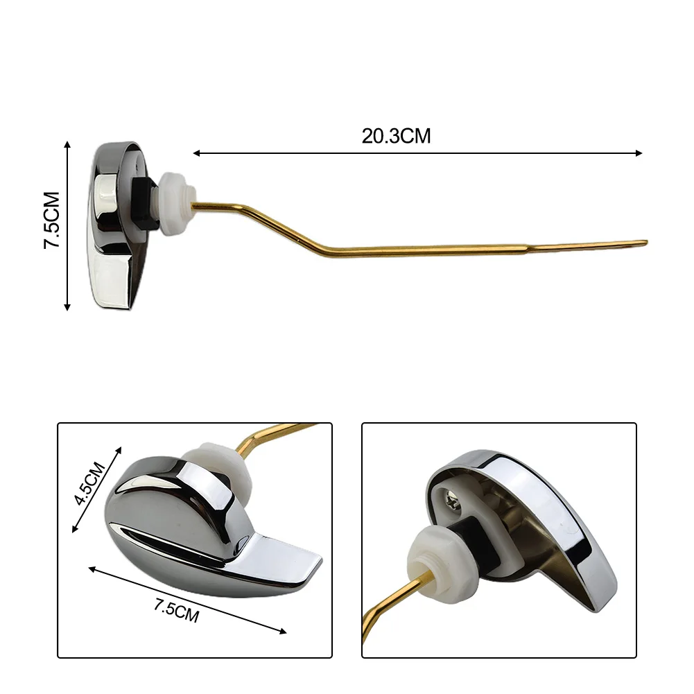 For TOTO Toilet Handle Flush Lever Handle Spare Parts Tank Toilet Universal Zinc Alloy+copper Accessories Brand New
For TOTO Toilet Handle Flush Lever Handle Spare Parts Tank Toilet Universal Zinc Alloy+copper Accessories Brand New