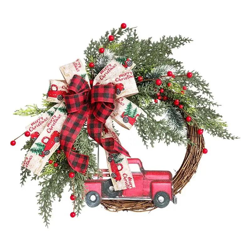1Pcs Christmas Wreaths Door Hanging Green Foliage Car Wreath Decor Yard Garden Decorations Garland For Home Decor 2024 New Year
1Pcs Christmas Wreaths Door Hanging Green Foliage Car Wreath Decor Yard Garden Decorations Garland For Home Decor 2024 New Year