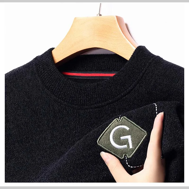 High-end Spring and Autumn Men's Casual Trendy Embroidered Round Neck Pullover Sweater Fashionable Warm Long-sleeved Top M-4XL
High-end Spring and Autumn Men's Casual Trendy Embroidered Round Neck Pullover Sweater Fashionable Warm Long-sleeved Top M-4XL