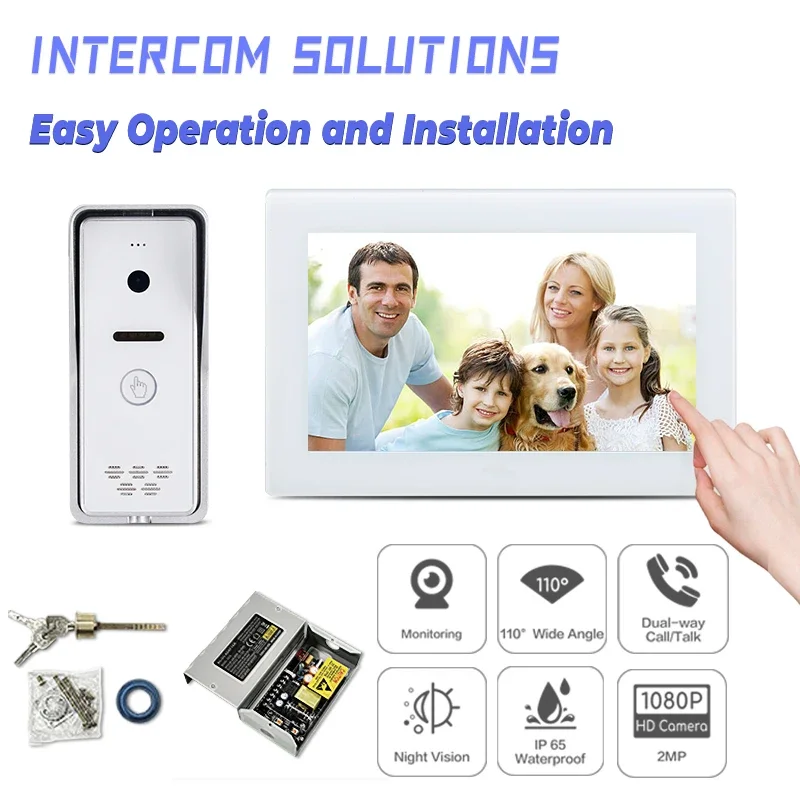 Access control Door bell Camera Smart Video Doorbell Support Multiple Indoor Monitors IP Intercom System Villa Kit With Cheap
Access control Door bell Camera Smart Video Doorbell Support Multiple Indoor Monitors IP Intercom System Villa Kit With Cheap