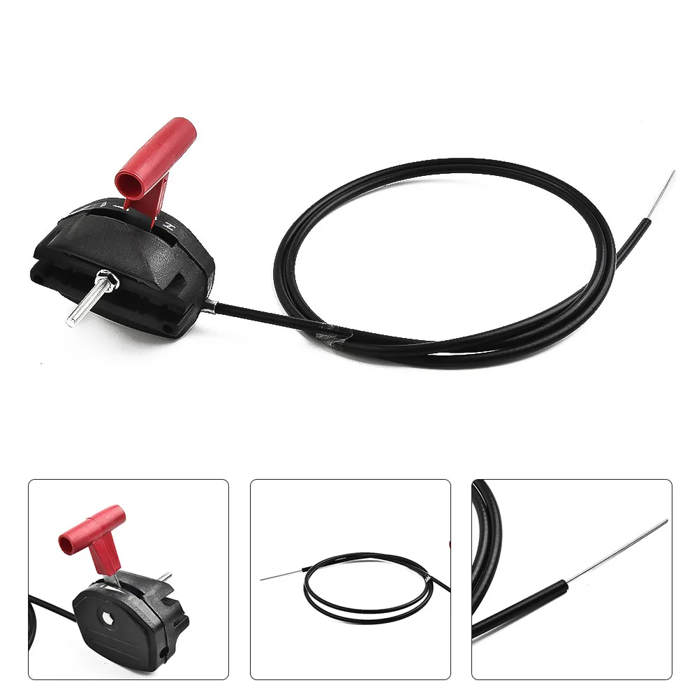 142cm 56 Inch Alloy Throttle Cable & Choke Lever Control Handle Kit For Lawnmower Garden Tools Lawn Mower Accessories
142cm 56 Inch Alloy Throttle Cable & Choke Lever Control Handle Kit For Lawnmower Garden Tools Lawn Mower Accessories