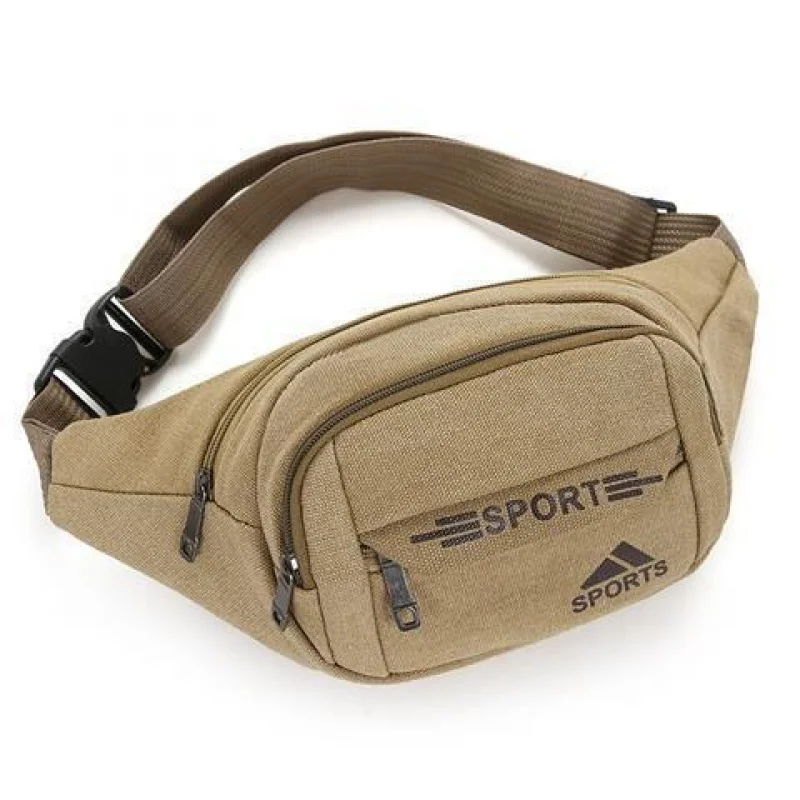 Sports Canvas Waist Bag For Men Large Capacity Fanny Pack Fashion Male Phone Belt Outdoor Chest Casual Crossbody
Sports Canvas Waist Bag For Men Large Capacity Fanny Pack Fashion Male Phone Belt Outdoor Chest Casual Crossbody