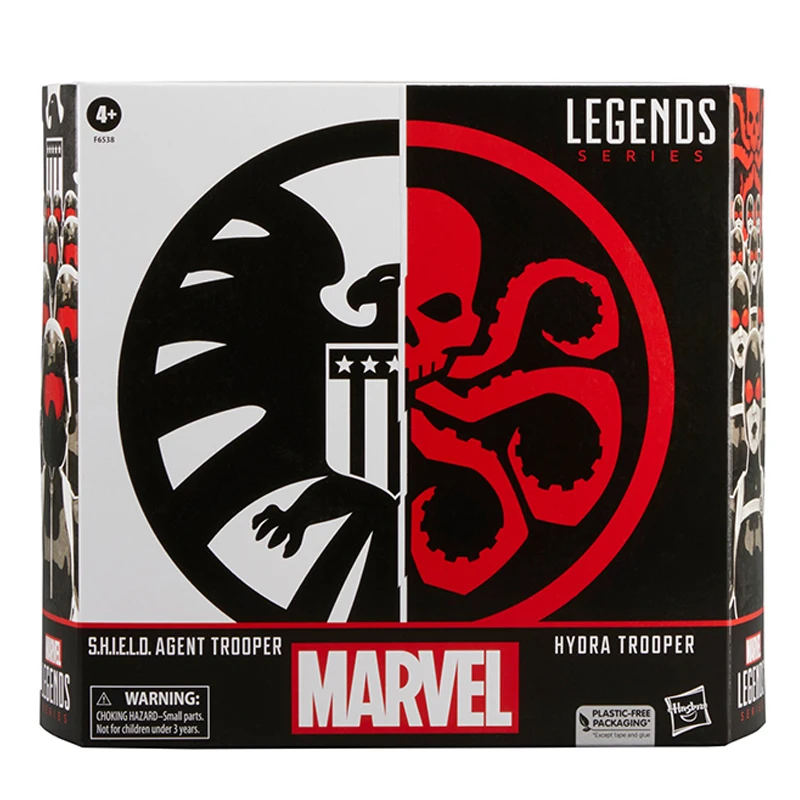 Оригинальные серии Marvel Legends S.h.i.e.l.d. Экшн-фигурка агента Trooper and Hydra Trooper
Оригинальные серии Marvel Legends S.h.i.e.l.d. Экшн-фигурка агента Trooper and Hydra Trooper