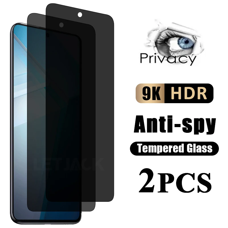 

Privacy Anti-Spy Tempered Glass For Vivo iQOO 11S 11 10 9 SE Screen Protectors For Vivo X60 X70 X80 Lite Y31 Y21 Y02 Y22 Y32 Y36