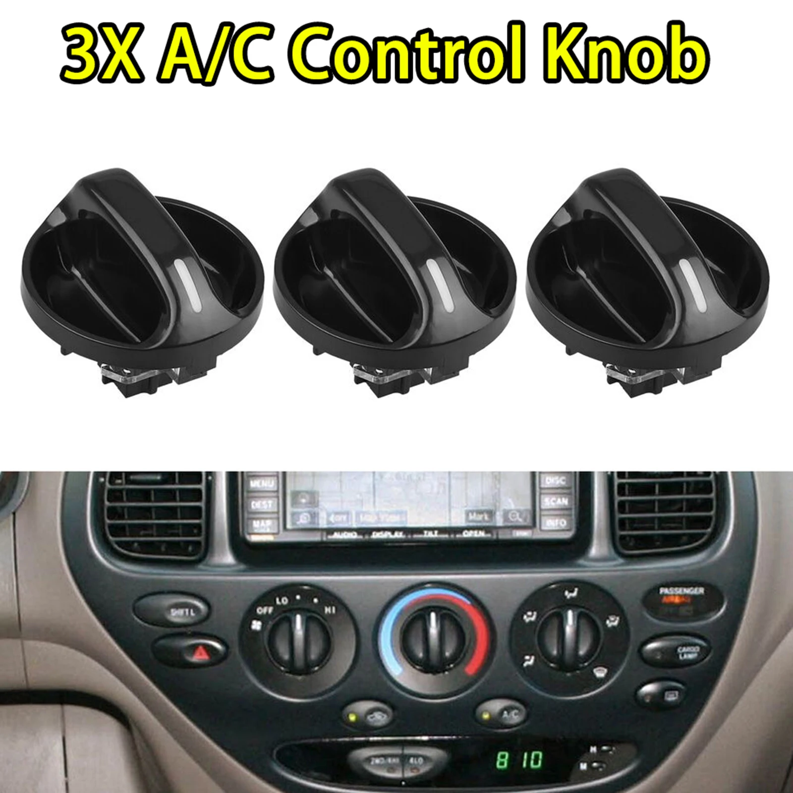 3x AC Ручка управления освещением для Toyota Tundra 2000 2001 2002 2003 2004 2005 559050C010
3x AC Ручка управления освещением для Toyota Tundra 2000 2001 2002 2003 2004 2005 559050C010