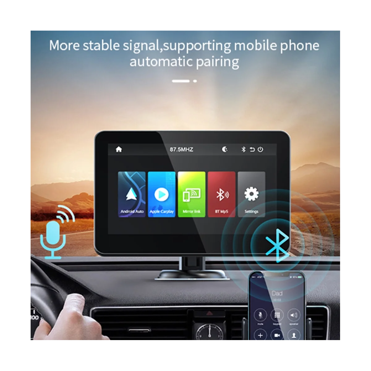7 Inch Car Radio Video Player Touch Screen Wireless Car MP5 Player IOS /Android Carplay Monitor Tablet Plug and Play
7 Inch Car Radio Video Player Touch Screen Wireless Car MP5 Player IOS /Android Carplay Monitor Tablet Plug and Play