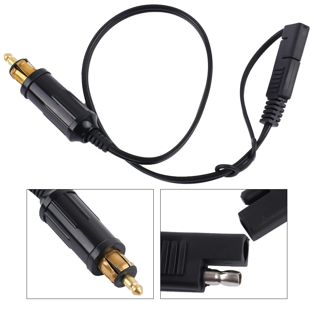 Part Powerlet Plug Accessories Black Cable DIN Hella For BMW Motorcycle Plastic To SAE Adapter Connector Brand New
Part Powerlet Plug Accessories Black Cable DIN Hella For BMW Motorcycle Plastic To SAE Adapter Connector Brand New