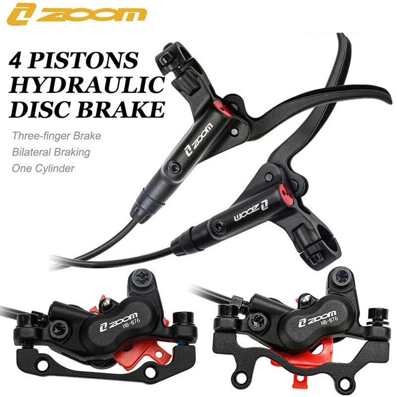 ZOOM HB-876 Bicycle Hydraulic Disc Brake Set IS PM 160mm MTB Brakes Oil Pressure Bike Brake Caliper Hydraulic Brakes for Bicycle
ZOOM HB-876 Bicycle Hydraulic Disc Brake Set IS PM 160mm MTB Brakes Oil Pressure Bike Brake Caliper Hydraulic Brakes for Bicycle