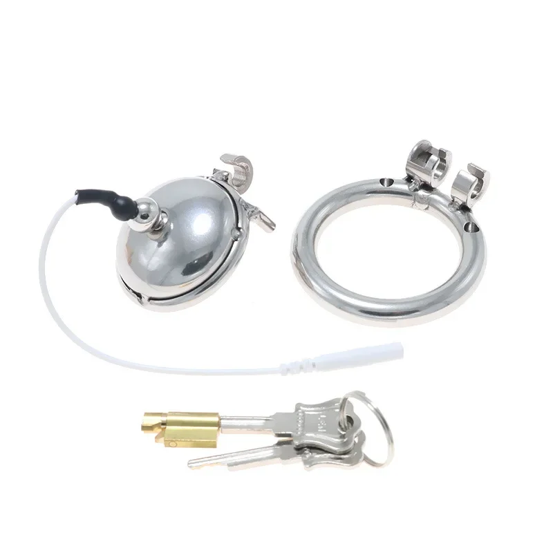 Anneau de pénis électrique en silicone pour hommes, jouets sexuels de jeu de chasteté, Cock Jos Mastjaune, accessoires de flirt, Shlavabo 7.0 6