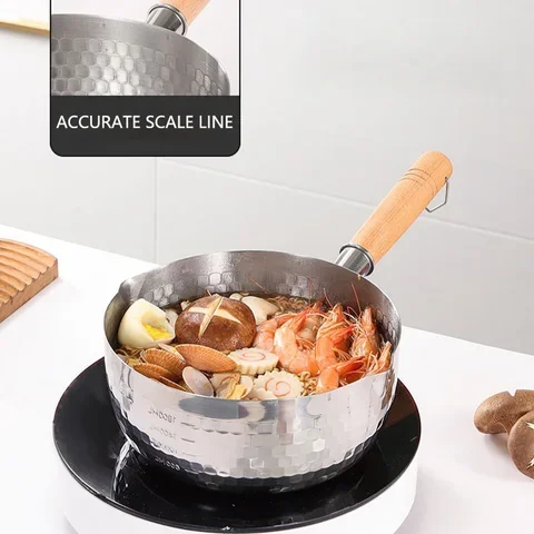 Stainless Steel Japanese Frying Pan Cooker Household Small Milk Pot Ramen Instant Soup Pot Kitchen Cooking Set Uncoated 16-20cm
Stainless Steel Japanese Frying Pan Cooker Household Small Milk Pot Ramen Instant Soup Pot Kitchen Cooking Set Uncoated 16-20cm