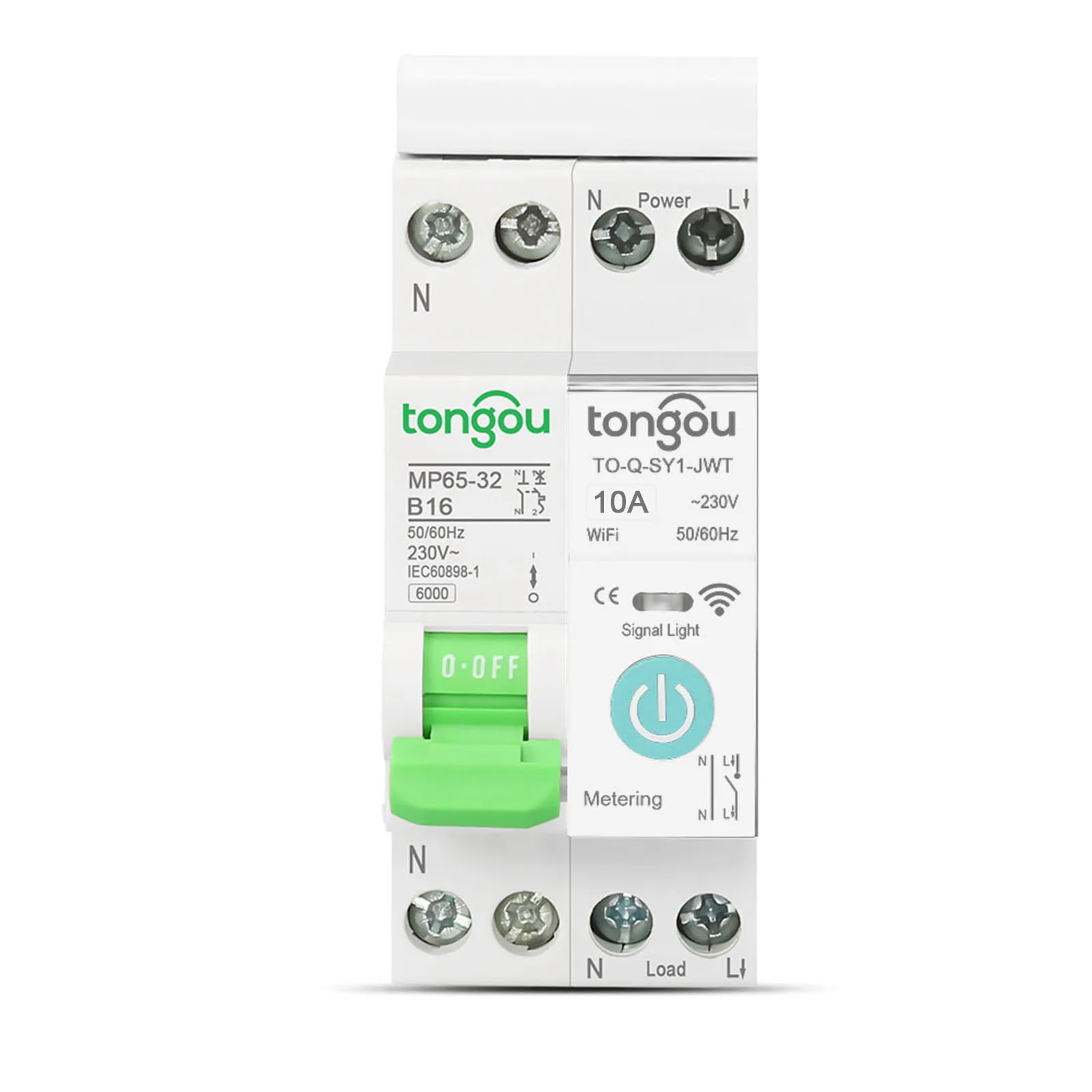 Wireless Control Switch TUYA MCB 1P 32A Circuit Breaker With Metering Schedule Timing Voice Control Overload Protection
Wireless Control Switch TUYA MCB 1P 32A Circuit Breaker With Metering Schedule Timing Voice Control Overload Protection