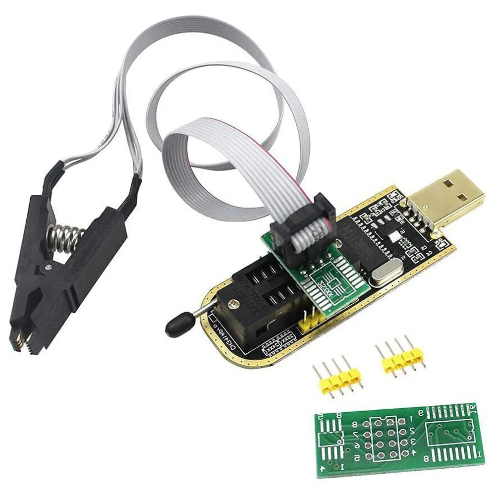Module USB Programmer Electronic Components 1 Set 24 EEPROM 25 SPI Flash BIOS Burner Chip CH341A Series Writer
Module USB Programmer Electronic Components 1 Set 24 EEPROM 25 SPI Flash BIOS Burner Chip CH341A Series Writer