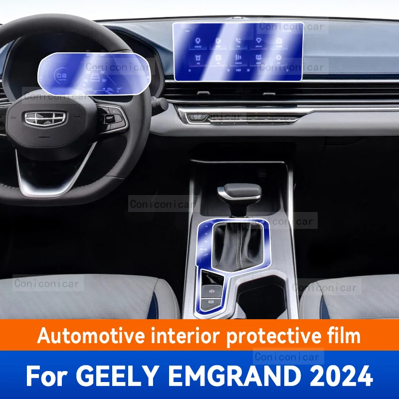 Для интерьера автомобиля GEELY EMGRAND 2024, центральная консоль, экран, наклейка с защитой от царапин, аксессуары
Для интерьера автомобиля GEELY EMGRAND 2024, центральная консоль, экран, наклейка с защитой от царапин, аксессуары