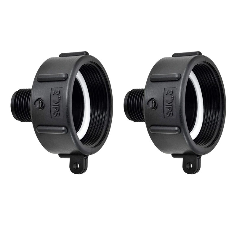 2Pcs IBC Tote Adapter 275 330 IBC Adapter Fine Thread 2Inch NPS Water Tank Garden Hose Adapter Connector
2Pcs IBC Tote Adapter 275 330 IBC Adapter Fine Thread 2Inch NPS Water Tank Garden Hose Adapter Connector