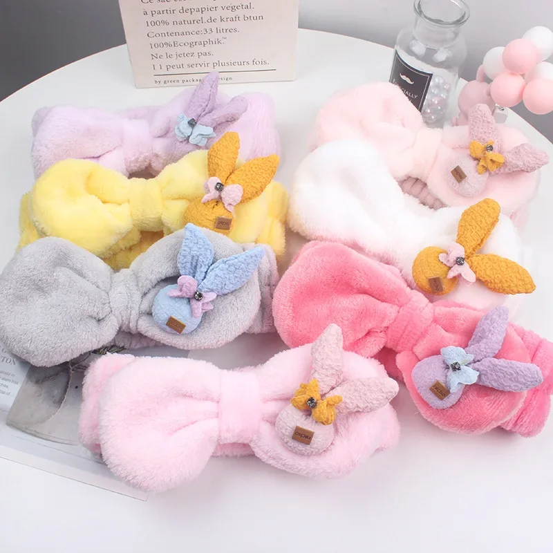 Face Wash Hair Band Girl Cartoon Bow Plush Hair Accessories Mask Pressure Hair Band Japan and South Korea Cute Makeup Headband
Face Wash Hair Band Girl Cartoon Bow Plush Hair Accessories Mask Pressure Hair Band Japan and South Korea Cute Makeup Headband