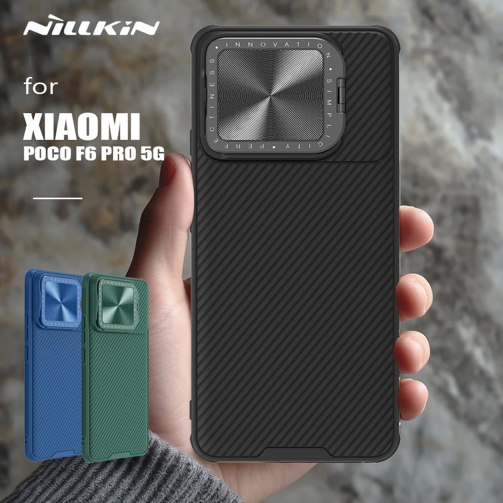 Чехол для Xiaomi Poco F6 Pro 5G Case Nillkin CamShield с подставкой Защитные чехлы для камеры Жесткий 360 Крышка для объектива
Чехол для Xiaomi Poco F6 Pro 5G Case Nillkin CamShield с подставкой Защитные чехлы для камеры Жесткий 360 Крышка для объектива