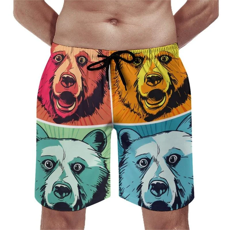 Men's 3d Print Cute Animal Bear Beach Shorts Summer Sports Fitness Swim Trunks Birthday Present For Kids Surf Board Shorts
Men's 3d Print Cute Animal Bear Beach Shorts Summer Sports Fitness Swim Trunks Birthday Present For Kids Surf Board Shorts
