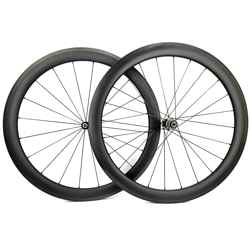 

700c Carbon Bicycle Wheels 50mm Clincher Tubeless Road Bike Wheelset Rim Brake 25mm Width 35mm 38mm 45mm 60mm 88mm Novatec Hubs