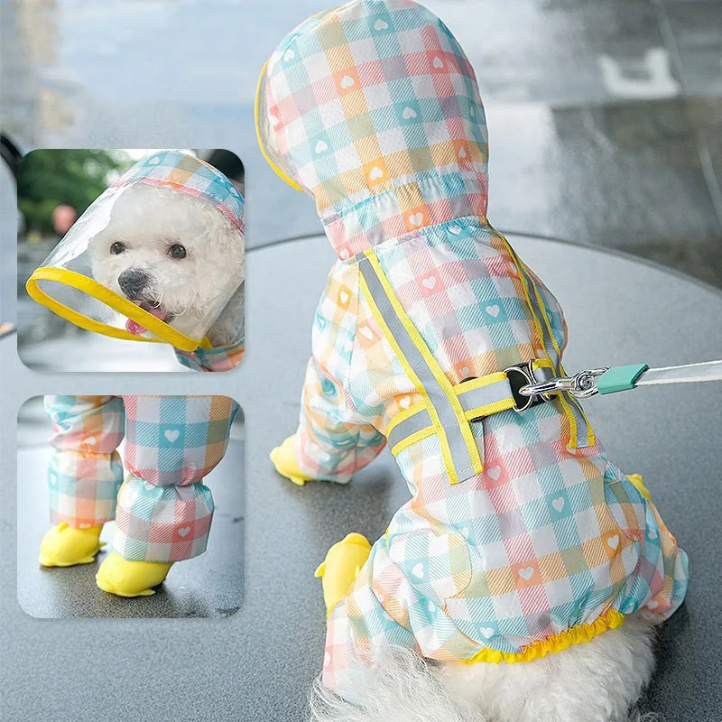 Multi Styles Waterproof Dog Raincoat Transparent Cosplay Dinosaur Animal Pet Travel Supplies Candy Color Outdoor Dog Clothes
Multi Styles Waterproof Dog Raincoat Transparent Cosplay Dinosaur Animal Pet Travel Supplies Candy Color Outdoor Dog Clothes